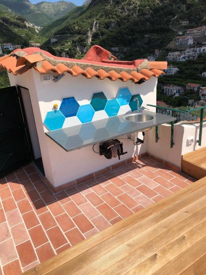 Ferienwohnung La Casa Sul Monte Minori Exterior foto