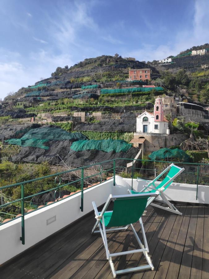 Ferienwohnung La Casa Sul Monte Minori Exterior foto