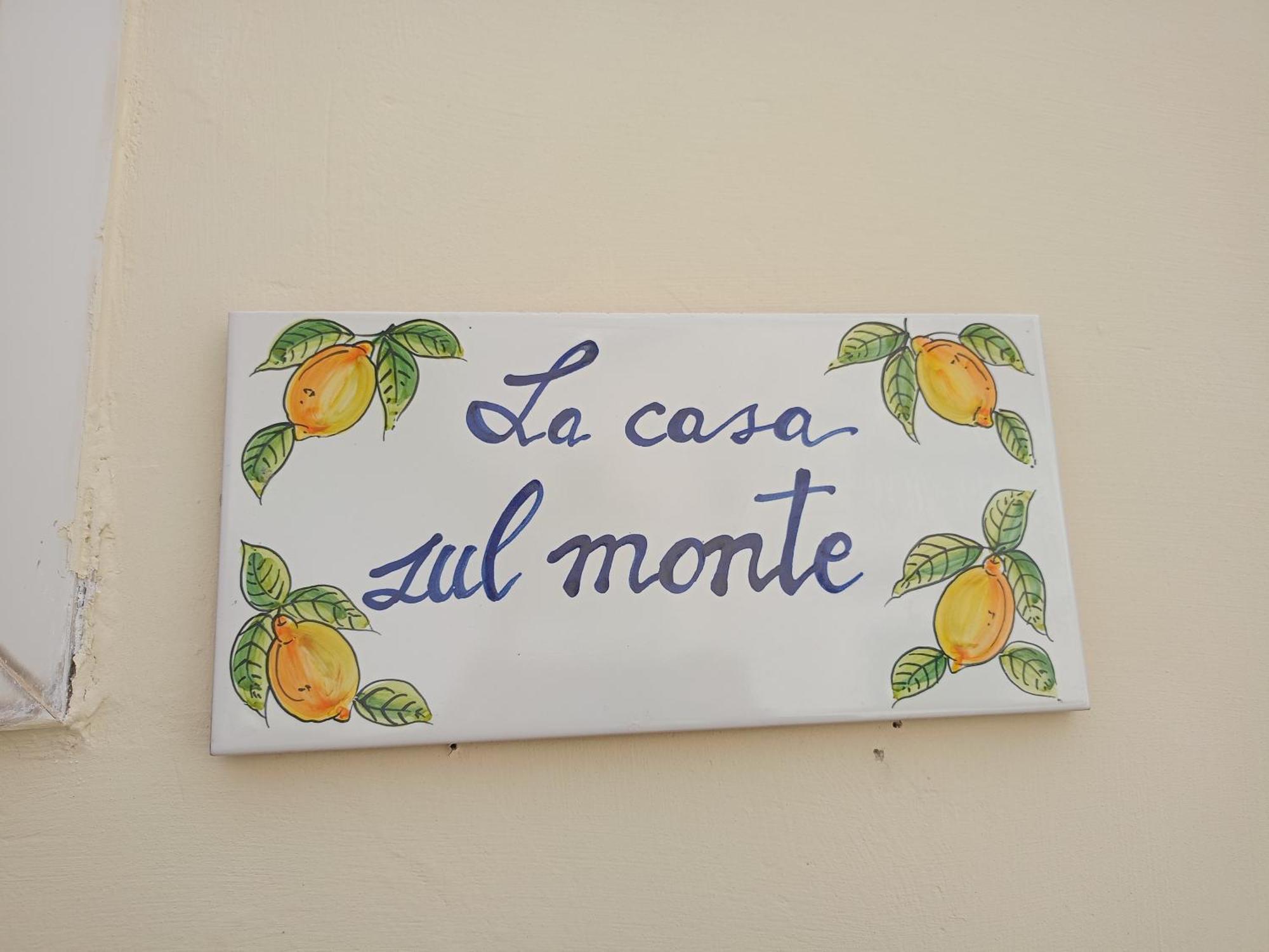 Ferienwohnung La Casa Sul Monte Minori Exterior foto