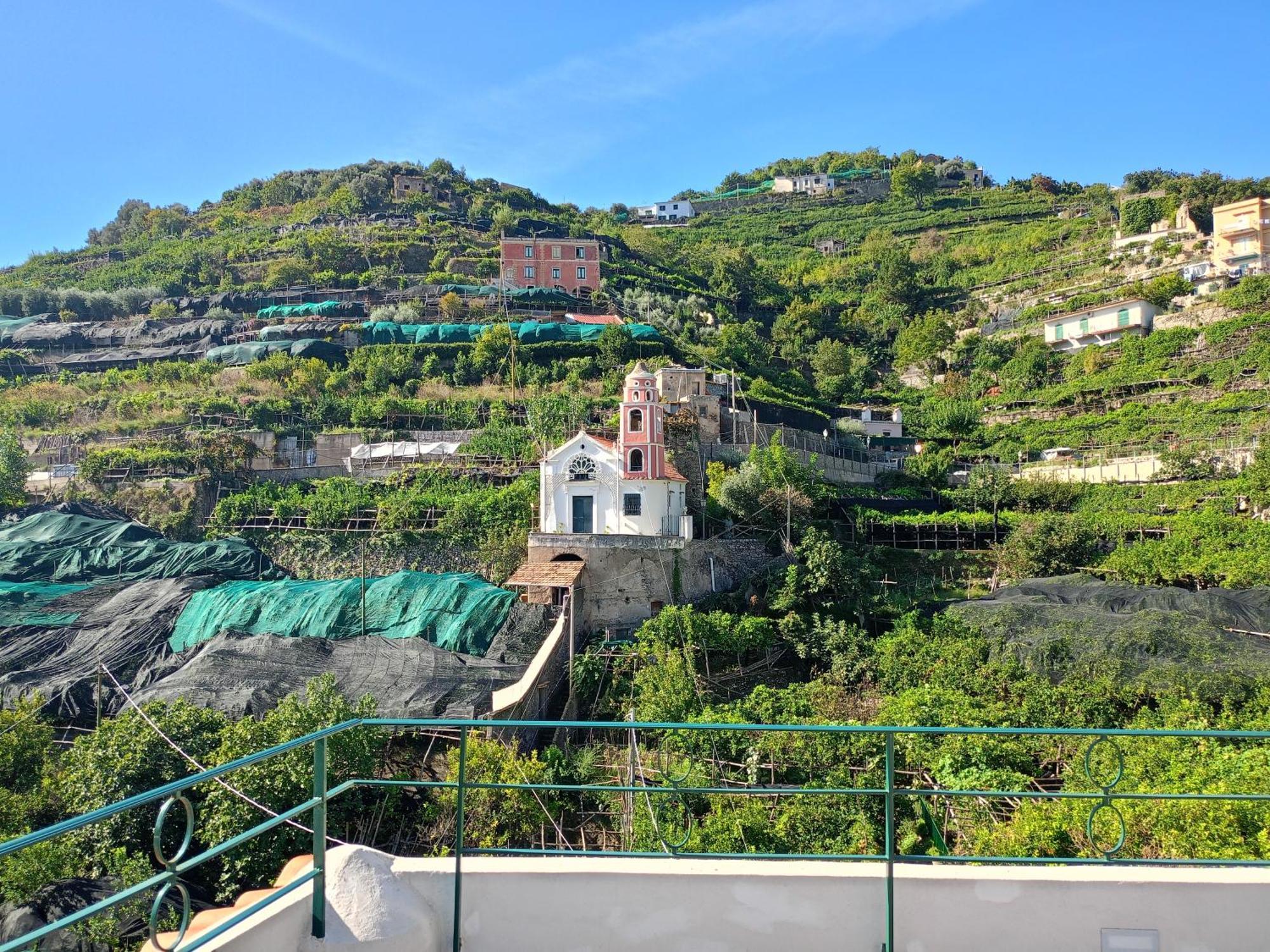 Ferienwohnung La Casa Sul Monte Minori Exterior foto