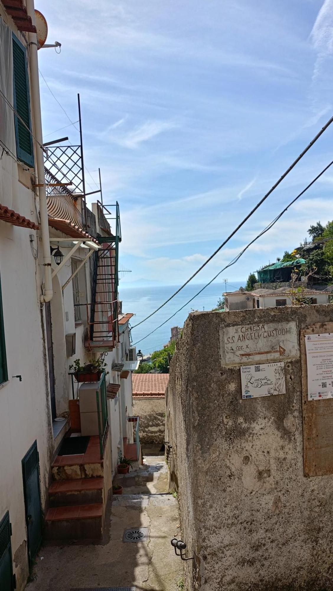 Ferienwohnung La Casa Sul Monte Minori Exterior foto